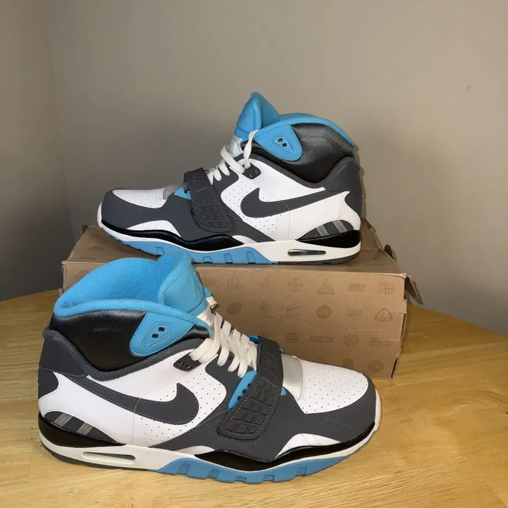 Nike Air Trainer SC 2 'Chlorine Blue' 2011 443575-100 Size 13 OG BOX